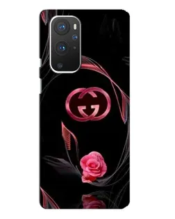 Чохол для OnePlus 9 Pro з картинкою «Gucci — неонова троянда»