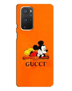 Чохол для OnePlus 9 Pro з картинкою «Міккі Маус Gucci — помаранч»