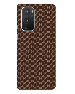 Чохол для OnePlus 9 Pro з картинкою «Gucci — шоколадна сітка»