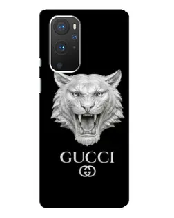 Чохол для OnePlus 9 Pro з картинкою «Gucci — срібний лев»