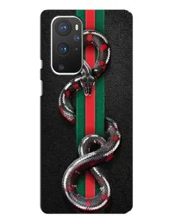 Чохол для OnePlus 9 Pro з картинкою «Gucci — змія на смузі»