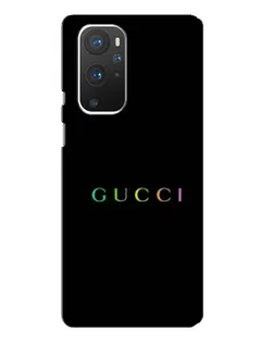 Чохол для OnePlus 9 Pro з картинкою «Gucci — неоновий мінімалізм»