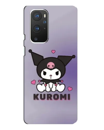 Чехол для OnePlus 9 Pro с картинкой «Kuromi — фиолетовый арт»