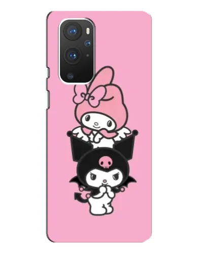 Чехол для OnePlus 9 Pro с картинкой «My Melody и Kuromi»