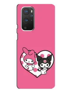 Чехол для OnePlus 9 Pro с картинкой «Kuromi и My Melody» Чехол для OnePlus 9 Pro с картинкой «Kuromi и My Melody»