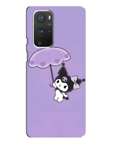 Чехол для OnePlus 9 Pro с картинкой «Kuromi с зонтиком»
