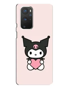 Чехол для OnePlus 9 Pro с картинкой «Kuromi и сердце» Чехол для OnePlus 9 Pro с картинкой «Kuromi и сердце»