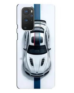 Чехол для OnePlus 9 Pro с картинкой «Вид сверху — BMW M»