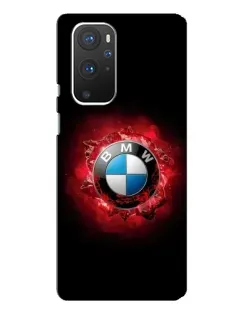 Чехол для OnePlus 9 Pro с картинкой «Логотип BMW — вспышка»