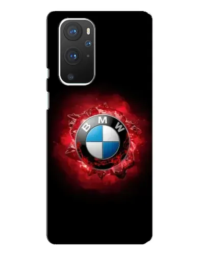 Чехол для OnePlus 9 Pro с картинкой «Логотип BMW — вспышка»