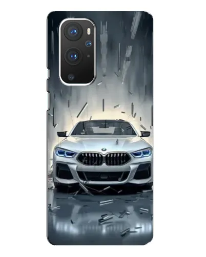 Чехол для OnePlus 9 Pro с картинкой «BMW в свете фар»