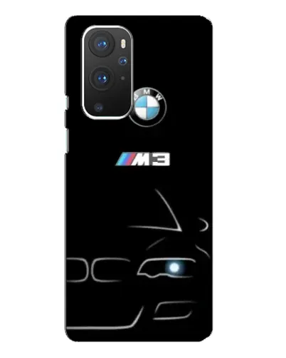 Чехол для OnePlus 9 Pro с картинкой «Минималистичный принт BMW M3»