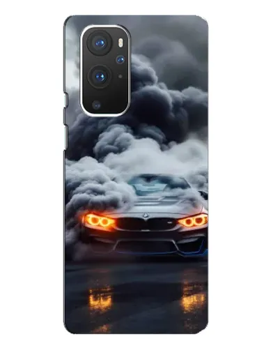 Чехол для OnePlus 9 Pro с картинкой «BMW в дыму»