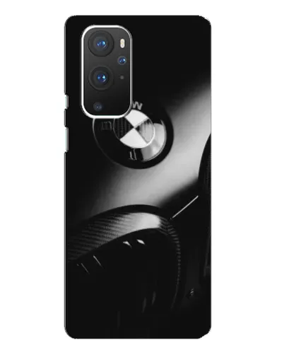 Чехол для OnePlus 9 Pro с картинкой «Эмблема BMW — макро»