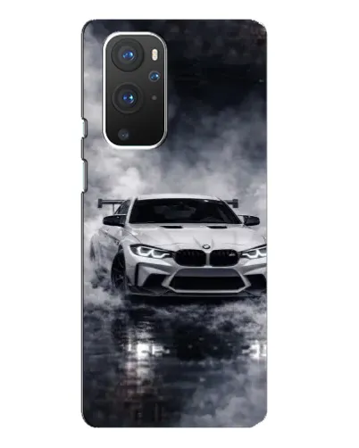 Чехол для OnePlus 9 Pro с картинкой «BMW сквозь туман»