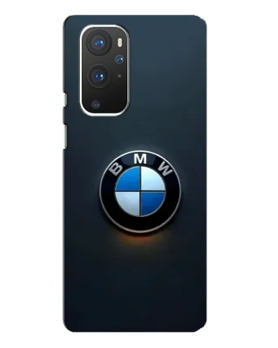 Чехол для OnePlus 9 Pro с картинкой «Логотип BMW — минимализм»