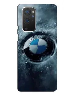 Чохол для OnePlus 9 Pro з картинкою «Логотип BMW — лід»