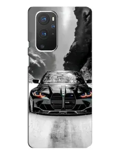 Чохол для OnePlus 9 Pro з картинкою «BMW — акварельний дрифт»