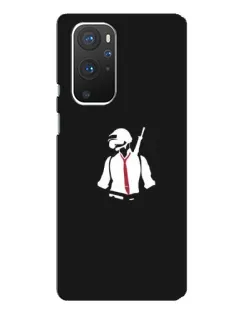 Чехол для OnePlus 9 Pro с картинкой «PUBG — силуэт воина»