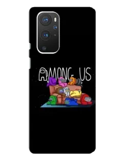 Чехол для OnePlus 9 Pro с картинкой «Логотип Among Us» Чехол для OnePlus 9 Pro с картинкой «Логотип Among Us»