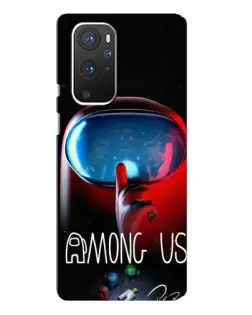 Чехол для OnePlus 9 Pro с картинкой «Красный импостер — макро» Чехол для OnePlus 9 Pro с картинкой «Красный импостер — макро»