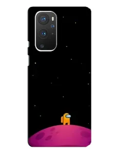 Чехол для OnePlus 9 Pro с картинкой «Одинокий герой на планете» Чехол для OnePlus 9 Pro с картинкой «Одинокий герой на планете»