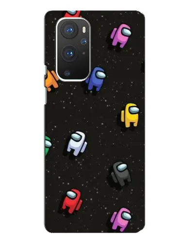 Чехол для OnePlus 9 Pro с картинкой «Космический паттерн Among Us»
