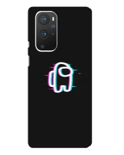 Чехол для OnePlus 9 Pro с картинкой «Among Us неон»