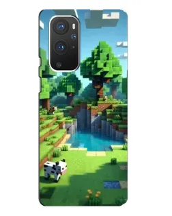 Чехол для OnePlus 9 Pro с картинкой «Minecraft летний день»
