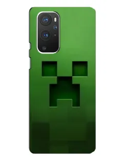 Чехол для OnePlus 9 Pro с картинкой «Крипер микро-дизайн»