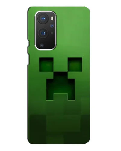 Чехол для OnePlus 9 Pro с картинкой «Крипер микро-дизайн»