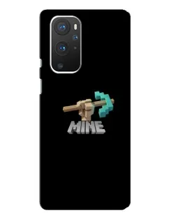Чехол для OnePlus 9 Pro с картинкой «Алмазная кирка»