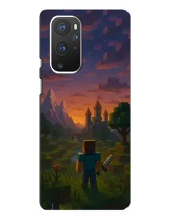Чехол для OnePlus 9 Pro с картинкой «Стив у башни»