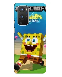 Чохол для OnePlus 9 Pro з картинкою «Губка Боб Minecraft» Чохол для OnePlus 9 Pro з картинкою «Губка Боб Minecraft»