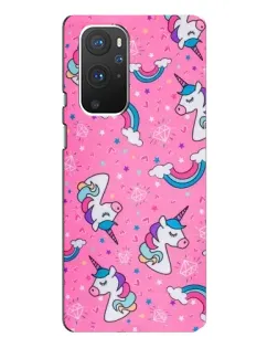 Чохол для OnePlus 9 Pro з картинкою «Unicorn паттерн рожевий» Чохол для OnePlus 9 Pro з картинкою «Unicorn паттерн рожевий»