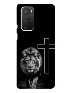 Чехол для OnePlus 9 Pro с картинкой «Лев и Крест» Чехол для OnePlus 9 Pro с картинкой «Лев и Крест»