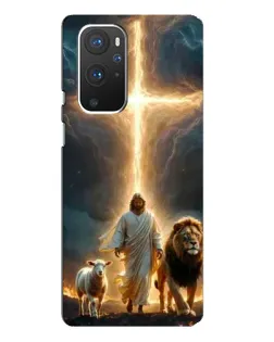 Чехол для OnePlus 9 Pro с картинкой «Лев Иуды и Свет» Чехол для OnePlus 9 Pro с картинкой «Лев Иуды и Свет»