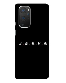 Чехол для OnePlus 9 Pro с картинкой «Точки веры J.E.S.U.S.»