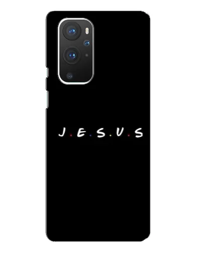 Чехол для OnePlus 9 Pro с картинкой «Точки веры J.E.S.U.S.»