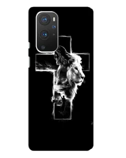 Чохол для OnePlus 9 Pro з картинкою «Сяючий хрест Jesus»
