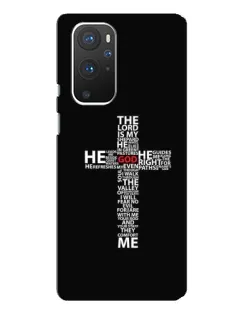 Чохол для OnePlus 9 Pro з картинкою «Текстовий хрест»