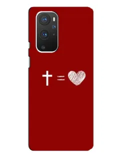 Чохол для OnePlus 9 Pro з картинкою «Рівняння любові»