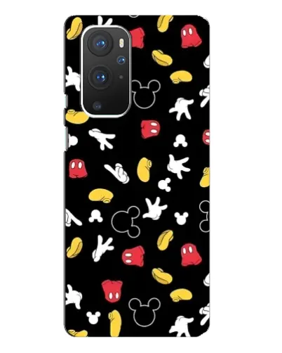 Чехол для OnePlus 9 Pro с картинкой «Графический принт лапок»