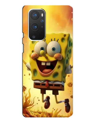 Чохол для OnePlus 9 Pro з картинкою «Губка Боб стрибає»