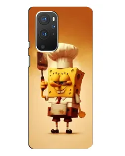 Чохол для OnePlus 9 Pro з картинкою «Губка Боб кухар»