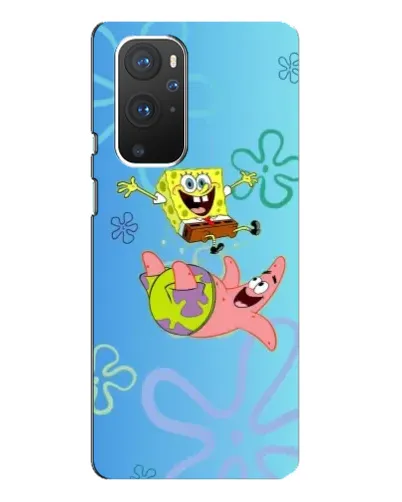Чохол для OnePlus 9 Pro з картинкою «Спанч Боб та Патрік»