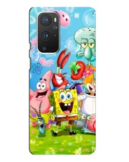 Чохол для OnePlus 9 Pro з картинкою «Губка Боб та друзі» Чохол для OnePlus 9 Pro з картинкою «Губка Боб та друзі»