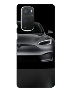 Чехол для OnePlus 9 Pro с картинкой «Tesla Model S Look»