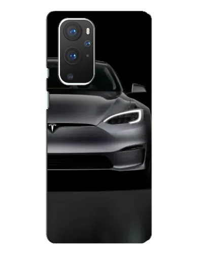 Чехол для OnePlus 9 Pro с картинкой «Tesla Model S Look»