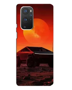 Чехол для OnePlus 9 Pro с картинкой «Cybertruck на Марсе»